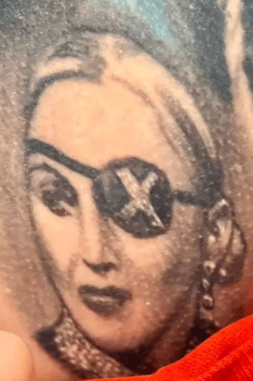 татуировки с певицей мадонной