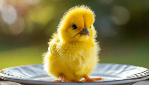 проглотил живого цыплёнка