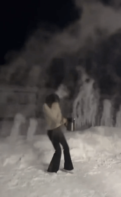 превращение воды в лёд