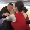 хулиганка укусила стюардессу