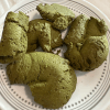 печенье с чаем матча