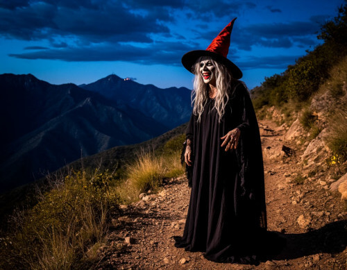 таинственный свет и жуткий смех