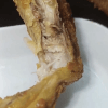личинки в жареной курице