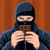 похищение шоколадных батончиков 