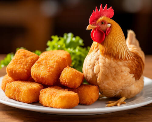 куриные наггетсы без курицы