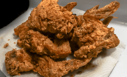 старое масло для жарки курицы