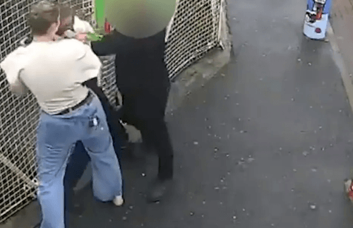 женщина задержала вора