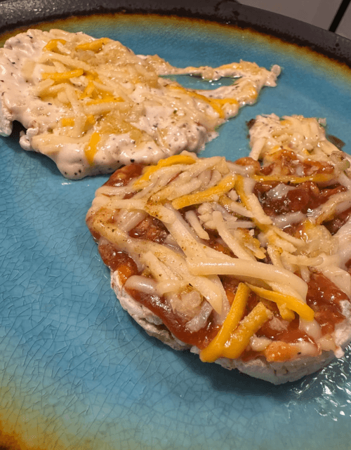 пицца с рисовыми хлебцами