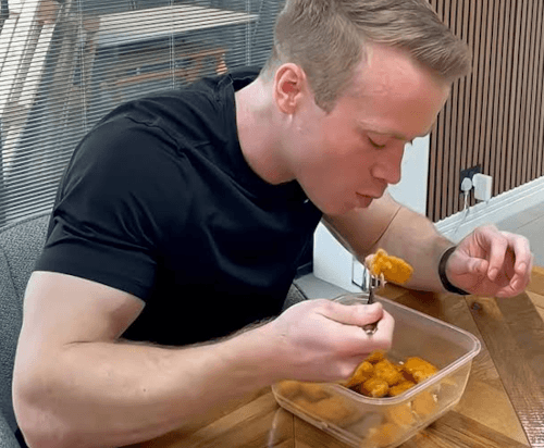 рекорд с рыбными палочками