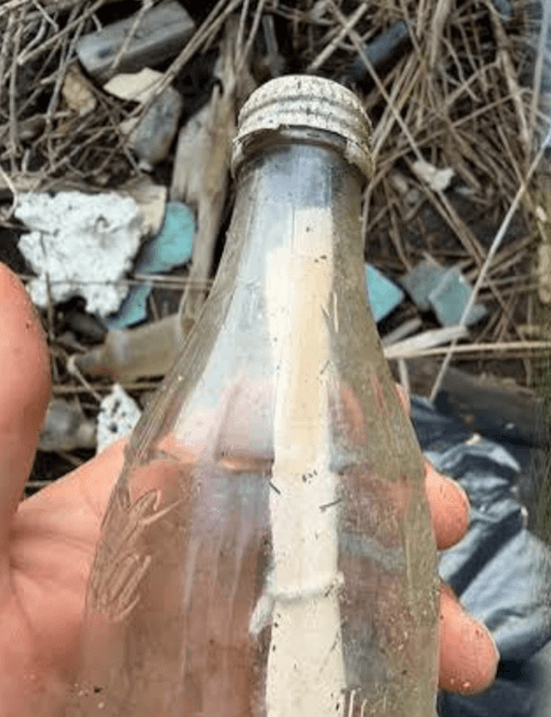 бутылка с посланием от девочки