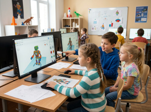 3d моделирование для детей 