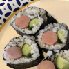необычные роллы с сосисками