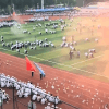 военные учения в колледже 